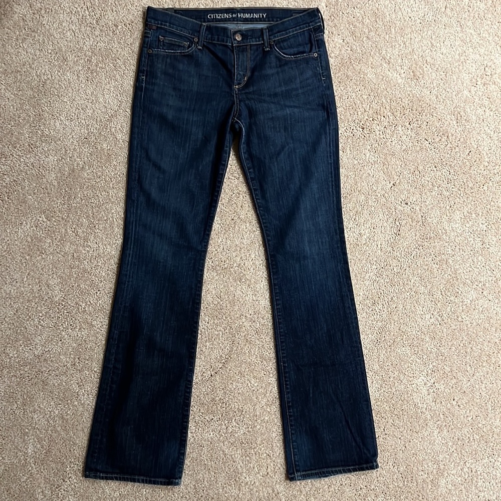 Women’s Citizens of Humanity Jeans Size 29. Low rise boot leg.